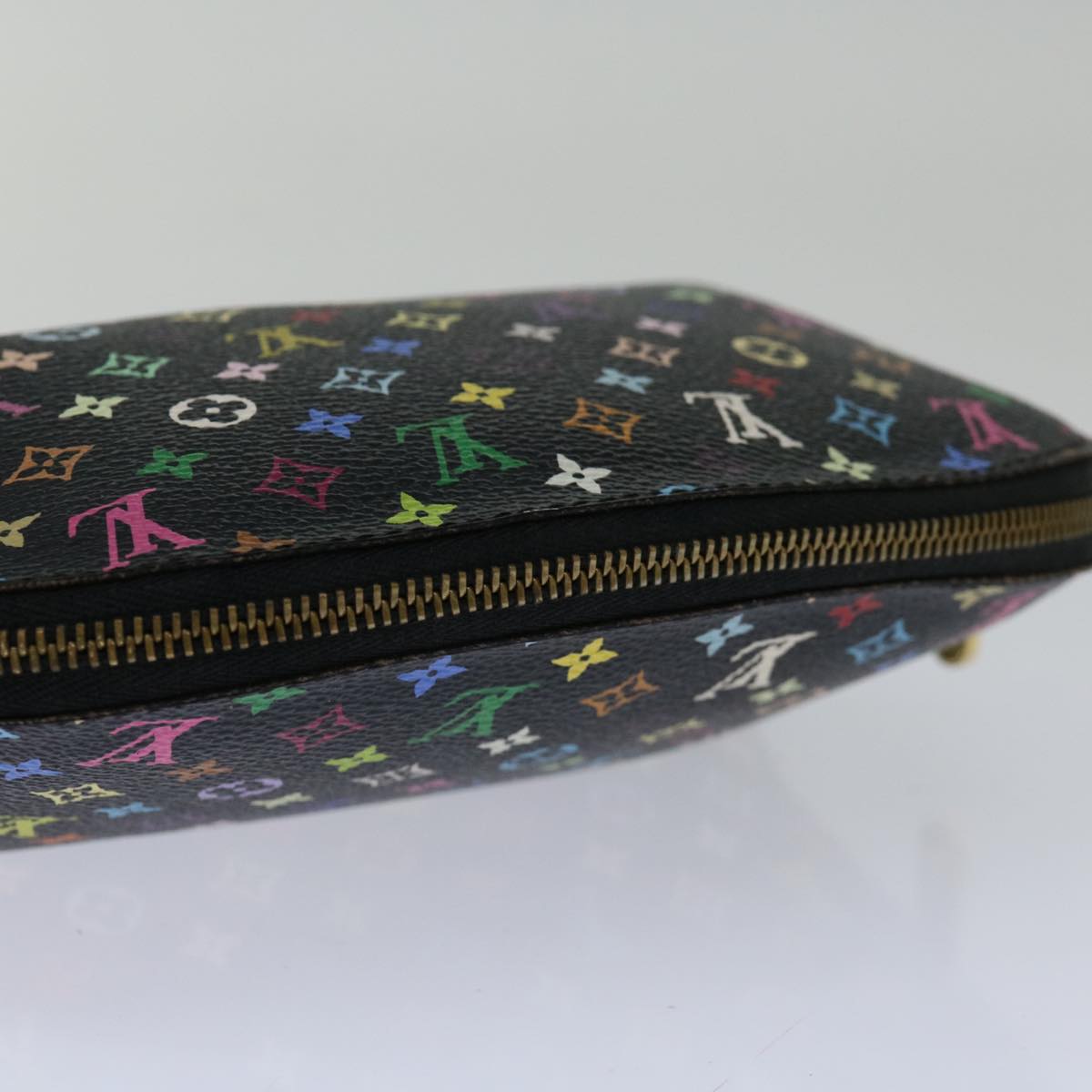 Louis Vuitton Cosmetic Case Monogram Vernis, BLACK, CANVAS, Clutche & pouche