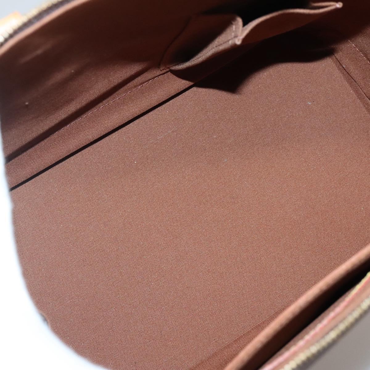 Louis Vuitton Alma, Brown, Canvas, handbag