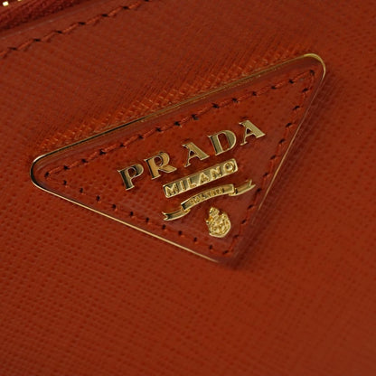 Prada Galleria, Orange, Leather, handbag