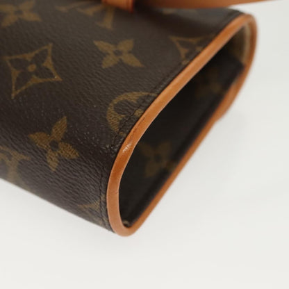 Louis Vuitton Florentine, Brown, Canvas, shoulder