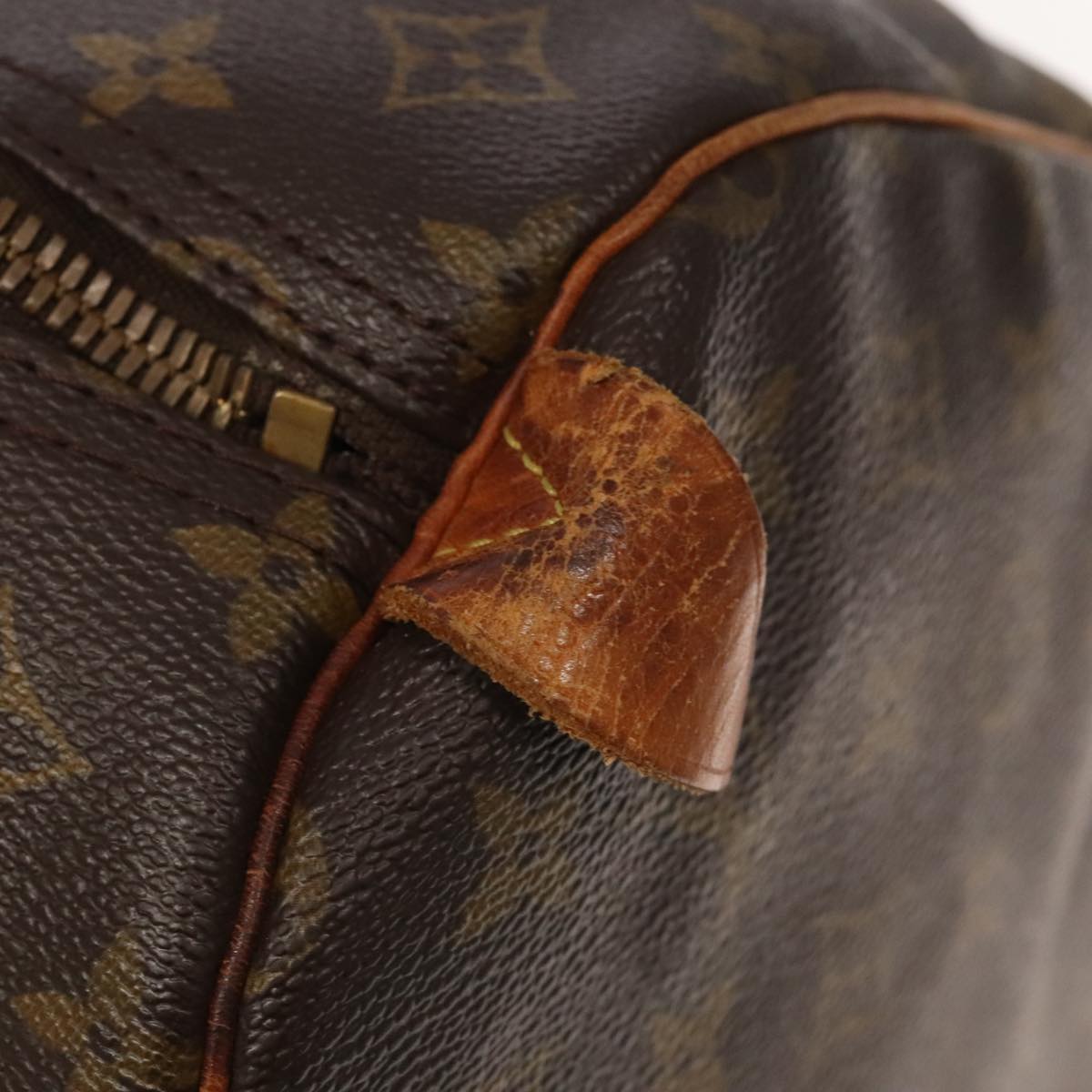 Louis Vuitton Keepall 60, Brown, Canvas, travel