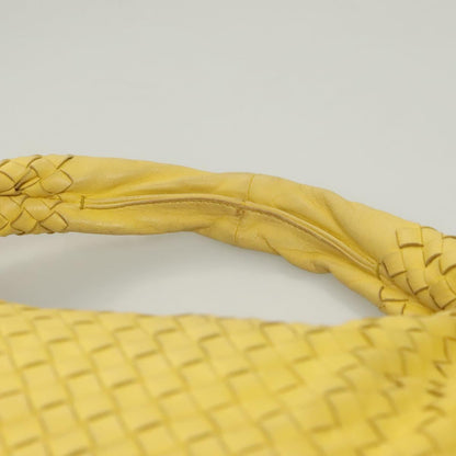 Bottega Veneta Intrecciato, Yellow, Leather, shoulder