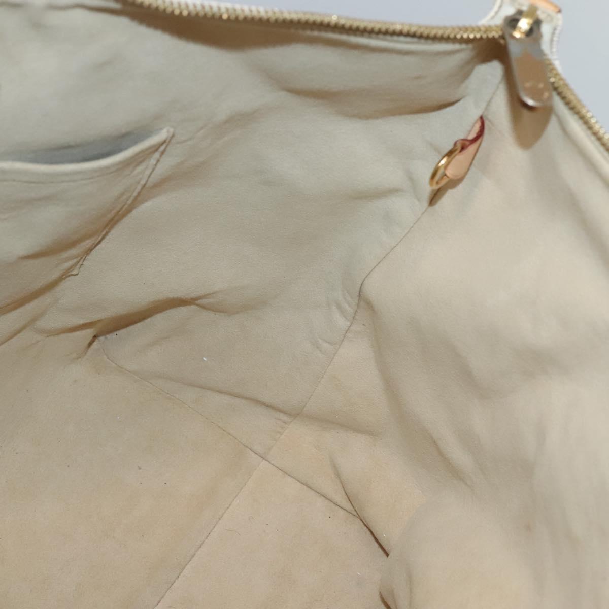 Louis Vuitton Saleya, White, Canvas, tote