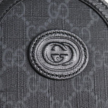 Gucci Off the grid, Black, Canvas, clutch