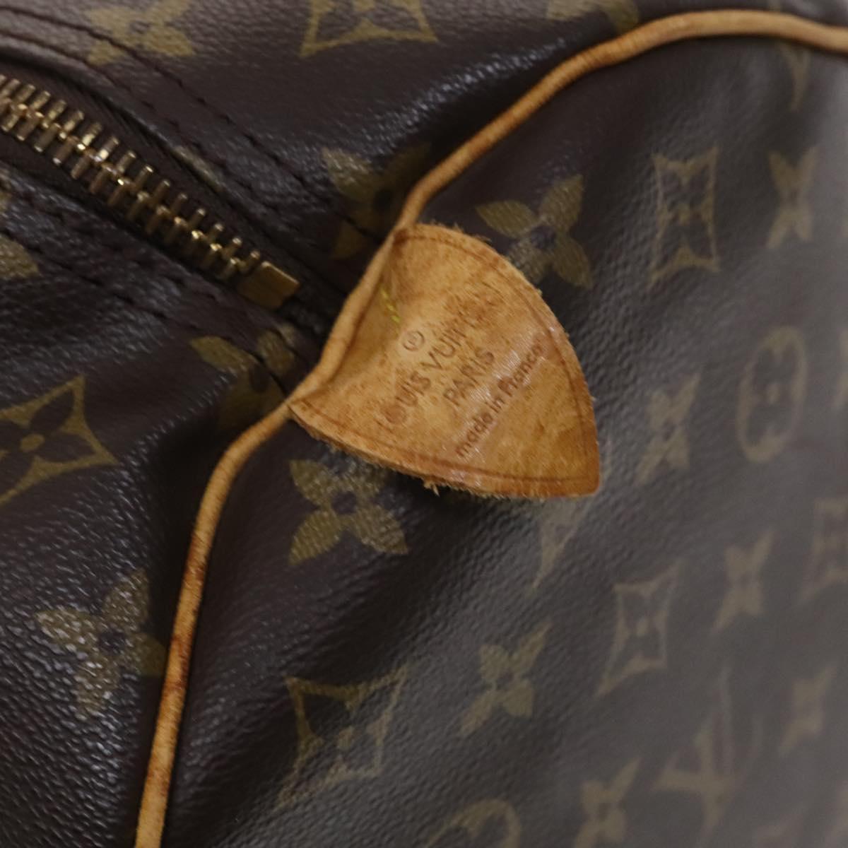 Louis Vuitton Keepall 60, Brown, Canvas, travel