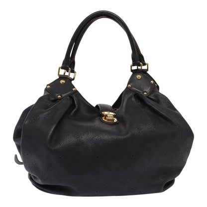 Louis Vuitton XL, Black, Leather, handbag