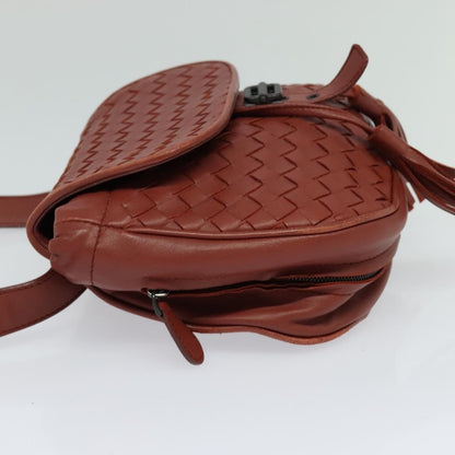 Bottega Veneta Intrecciato, Brown, Leather, shoulder