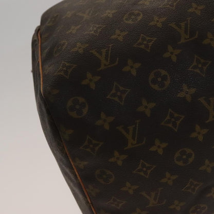 Louis Vuitton Keepall 60, Brown, Canvas, travel