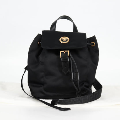 Versace Medusa, Black, NYLON, backpack