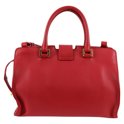 Saint Laurent Chyc, Red, Leather, handbag