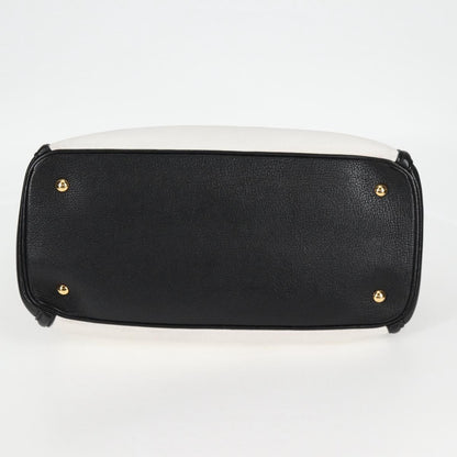 Miu Miu Madras, White, Leather, handbag