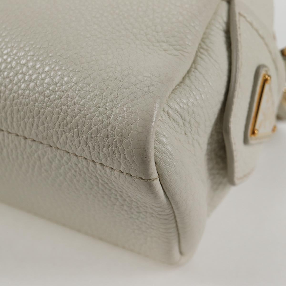 Prada Camera, White, Leather, shoulder