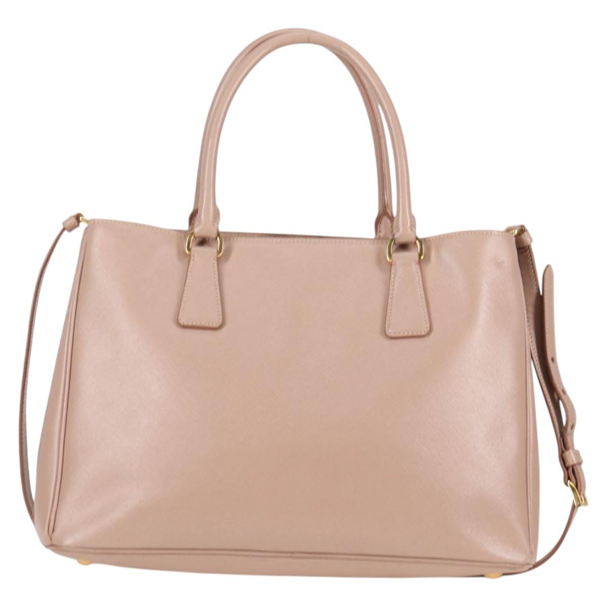 Prada Galleria, Pink, Leather, handbag