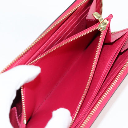 Louis Vuitton Zippy wallet, Red, Leather, wallet