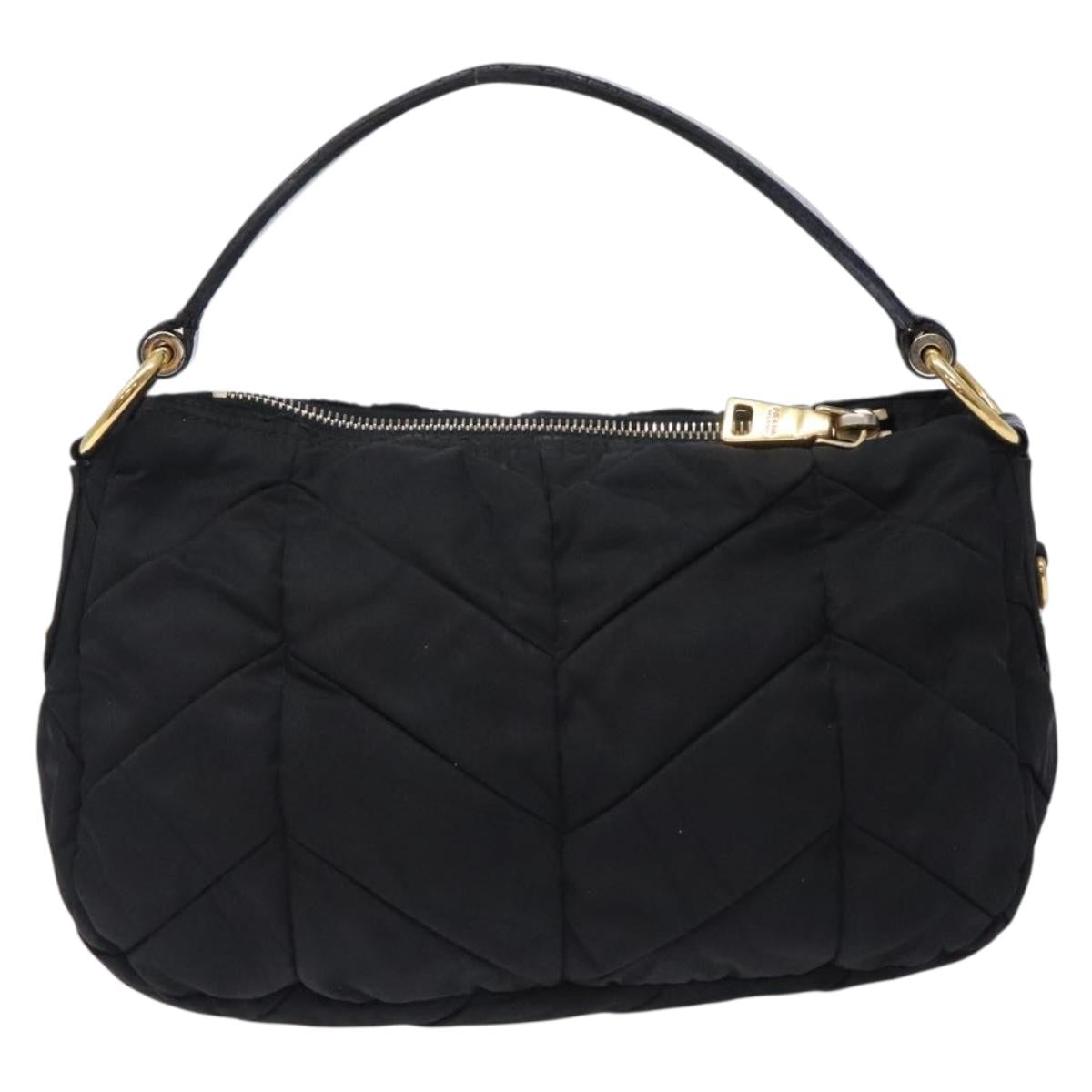 Prada Re-Nylon, Black, NYLON, shoulder