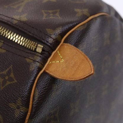 Louis Vuitton Keepall 60, Brown, Canvas, travel