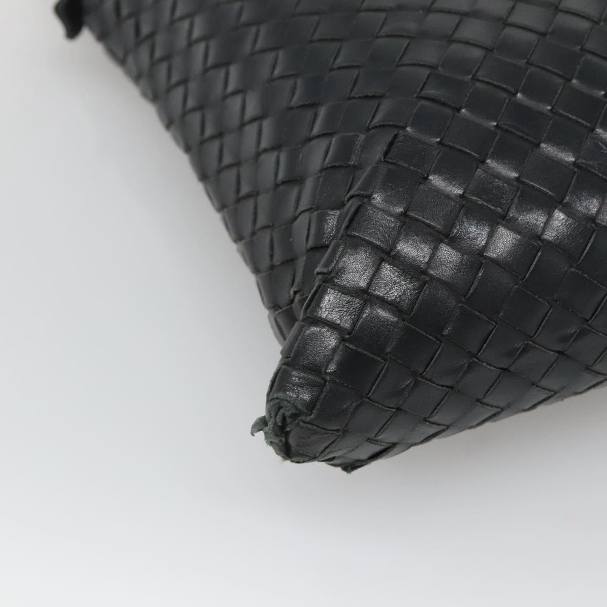 Bottega Veneta Intrecciato, Black, Leather, shoulder