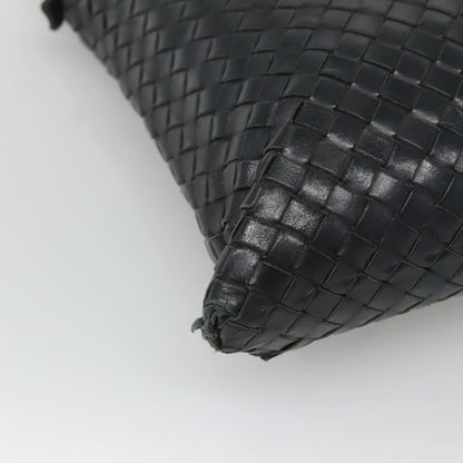 Bottega Veneta Intrecciato, Black, Leather, shoulder
