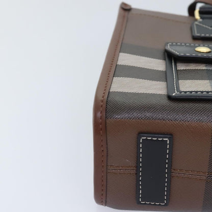 Burberry Freya, Brown, Leather, handbag