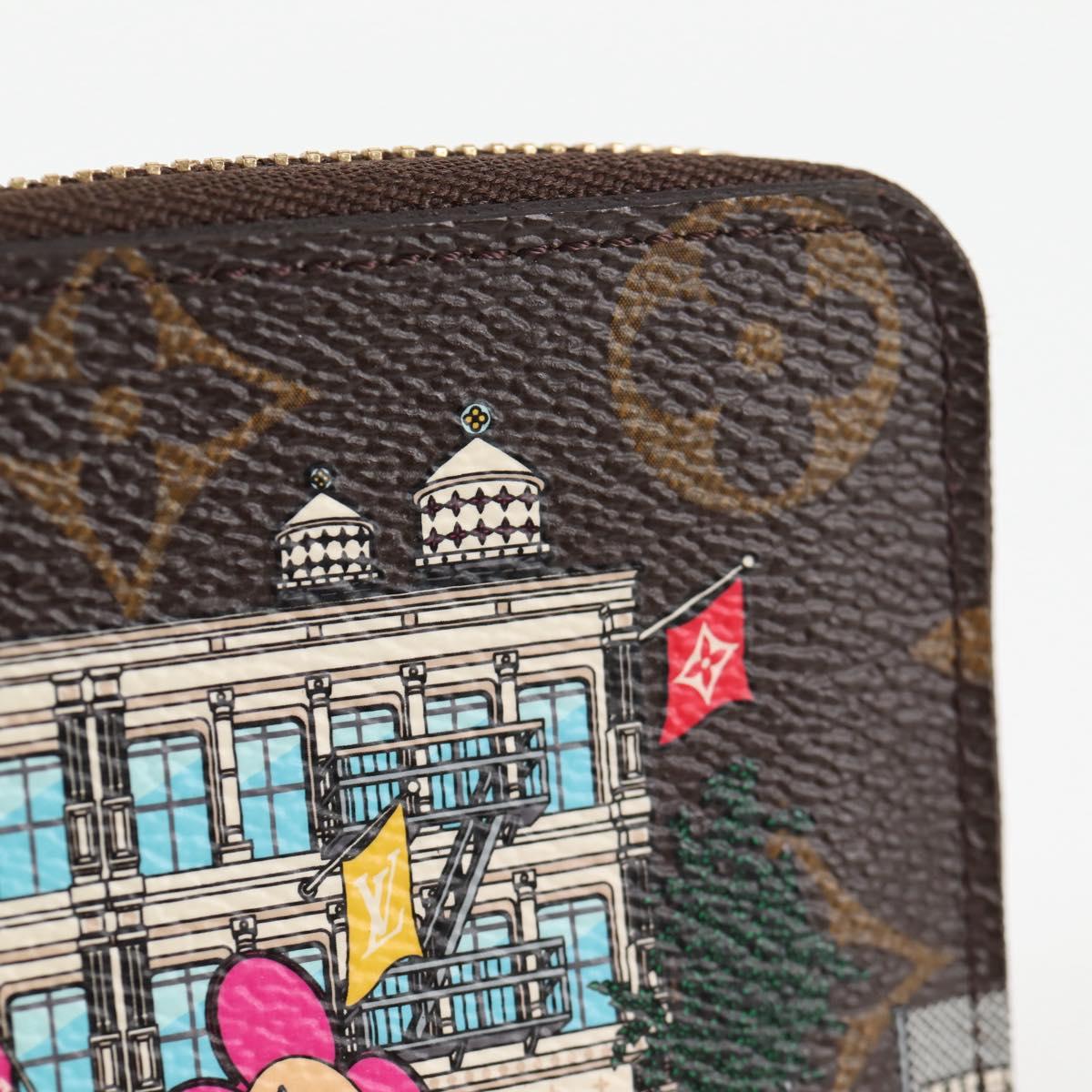 Louis Vuitton Vivienne, Brown, Canvas, wallet