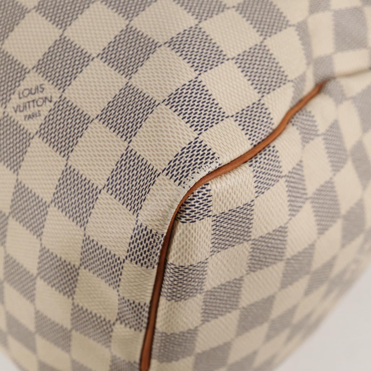 Louis Vuitton Speedy 30, White, Canvas, handbag