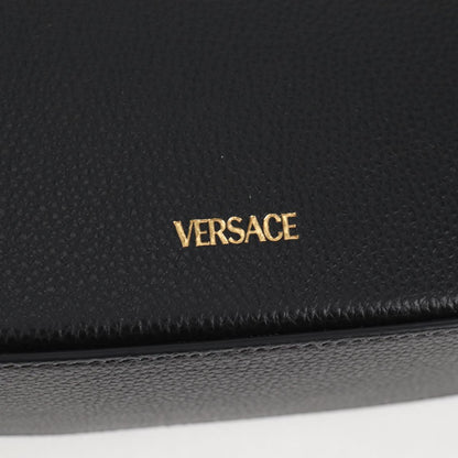 Versace Medusa, Black, Leather, shoulder