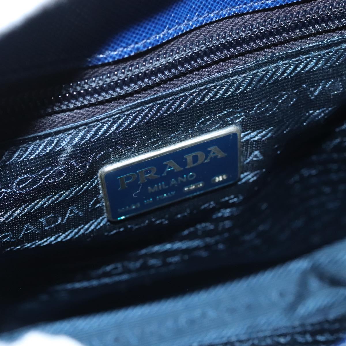 Prada Cleo, Navy, Leather, clutch
