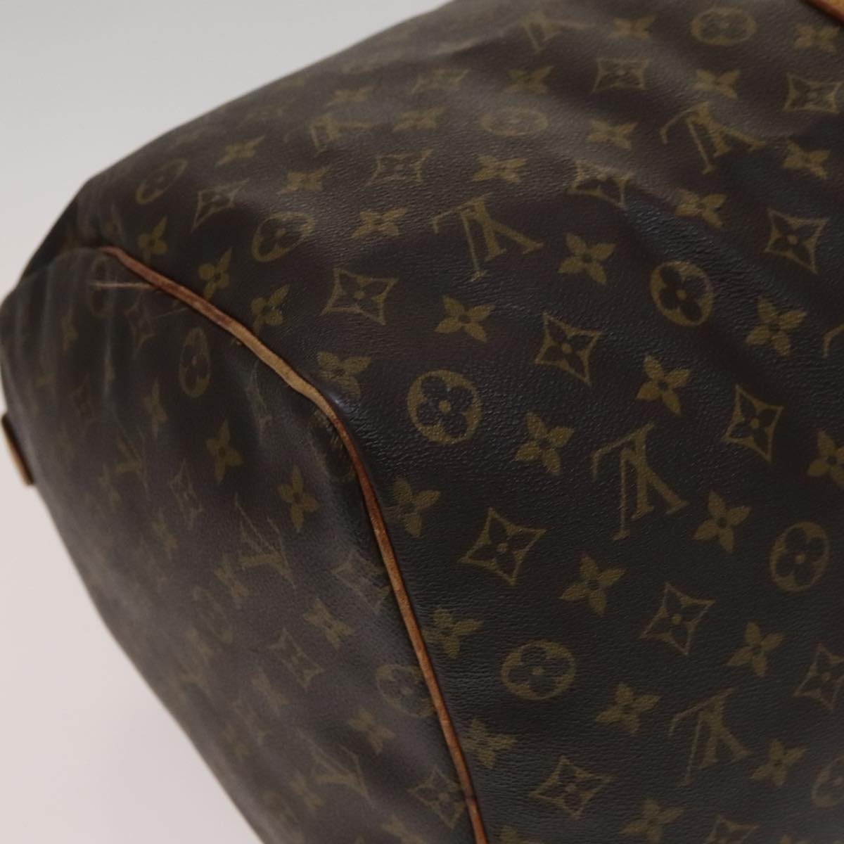 Louis Vuitton Keepall 60, Brown, Canvas, travel