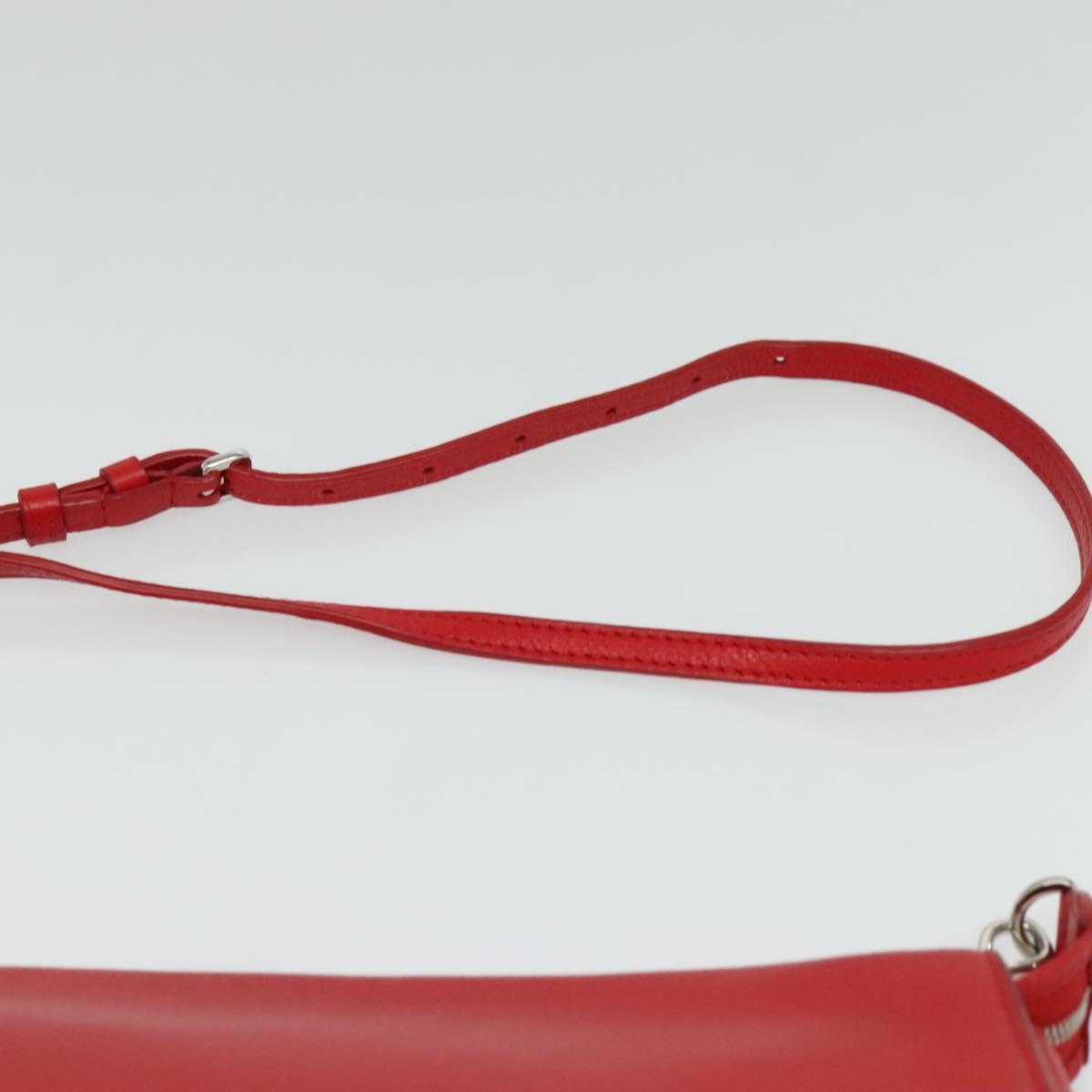 Louis Vuitton Parnassea, Red, Leather, shoulder