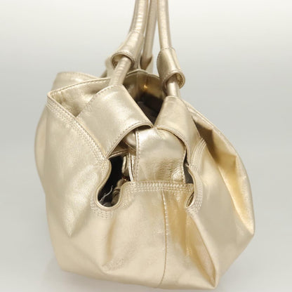 Loewe Anagram Logo Nappa Aire Hand Bag Leather, GOLD, LEATHER, Handbag