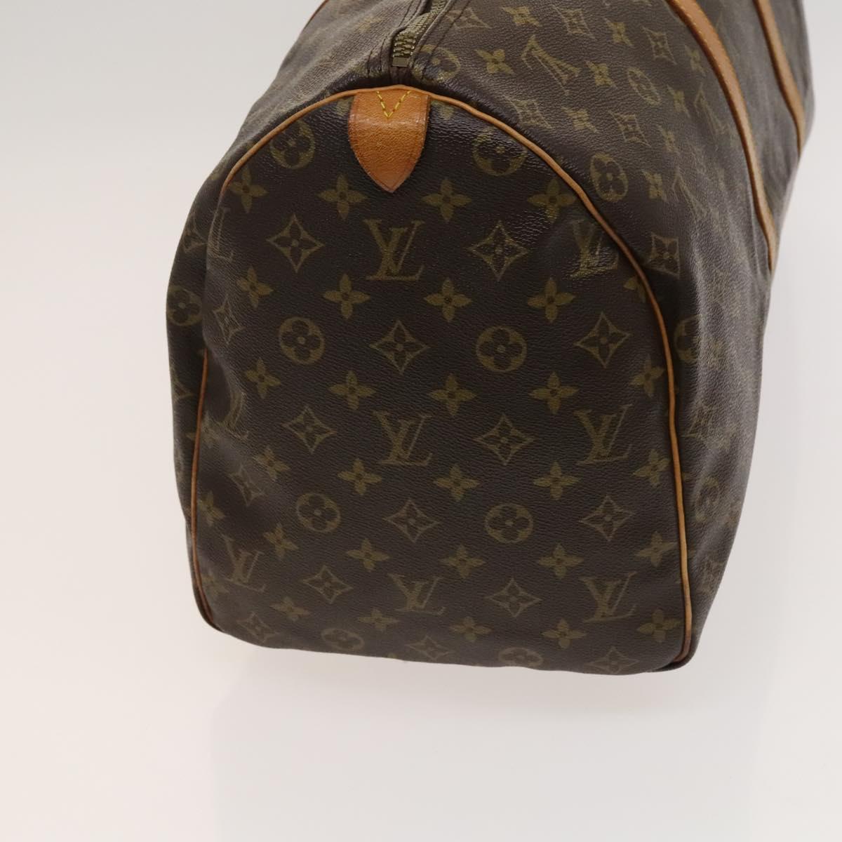 Louis Vuitton Keepall 50, Brown, Canvas, travel