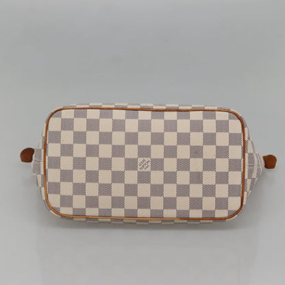 Louis Vuitton Saleya, White, Canvas, tote