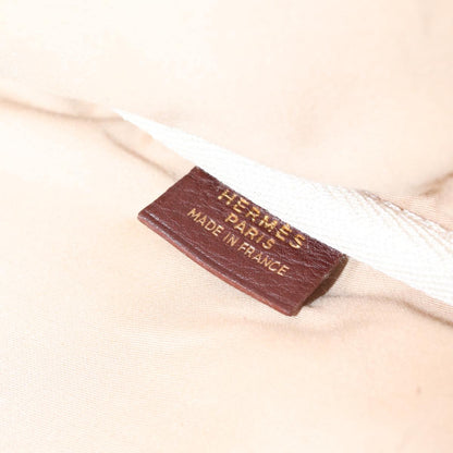Hermès, Beige, Canvas, travel