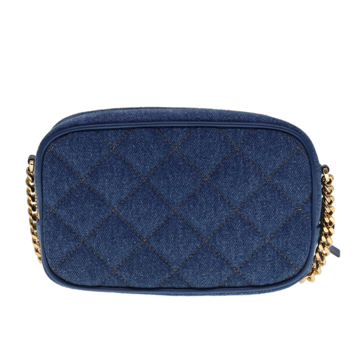 Versace, Blue, Denim - Jeans, shoulder