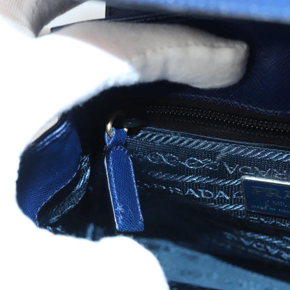 Prada Cleo, Navy, Leather, clutch