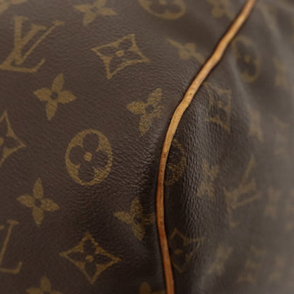 Louis Vuitton Keepall 60, Brown, Canvas, travel