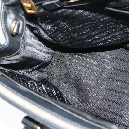Prada Galleria, Black, Leather, handbag