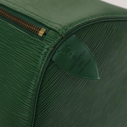 Louis Vuitton Keepall 50, Green, Leather, travel