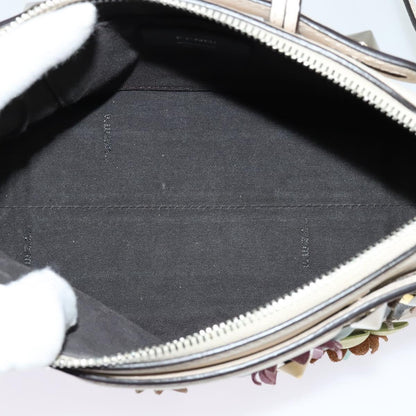 Fendi By The Way, Beige, Leather, handbag
