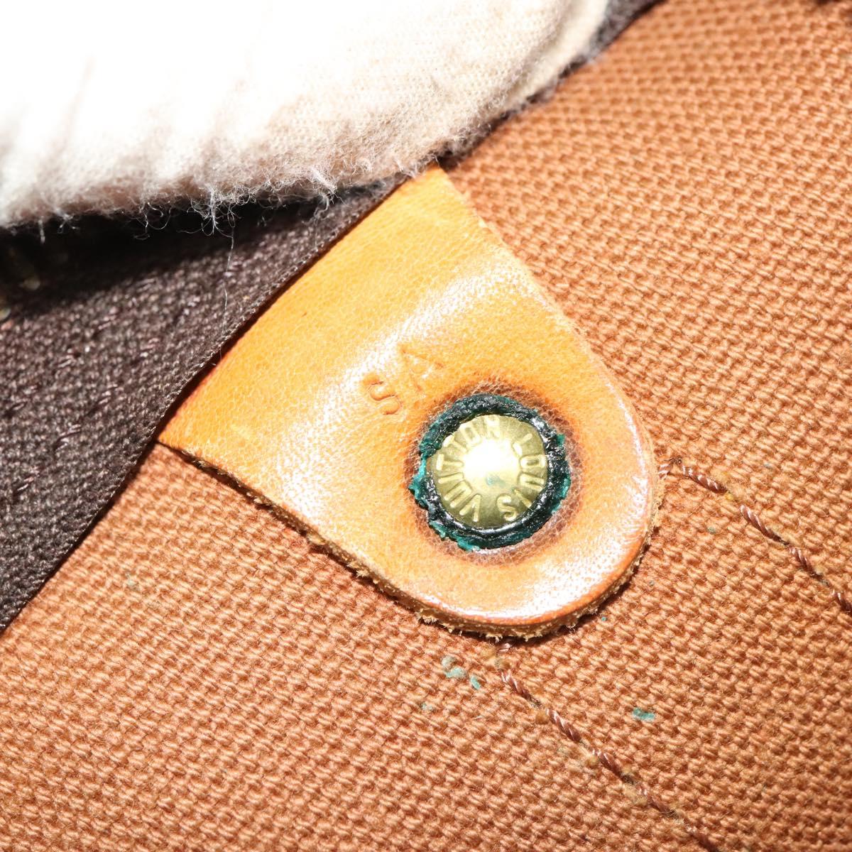 Louis Vuitton Keepall 45, Brown, Canvas, travel