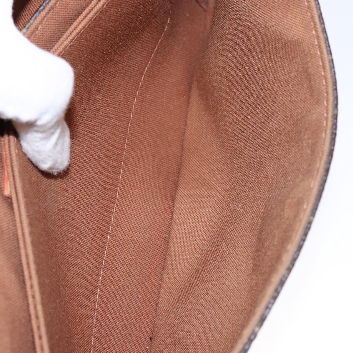 Louis Vuitton Marelle, Brown, Canvas, shoulder