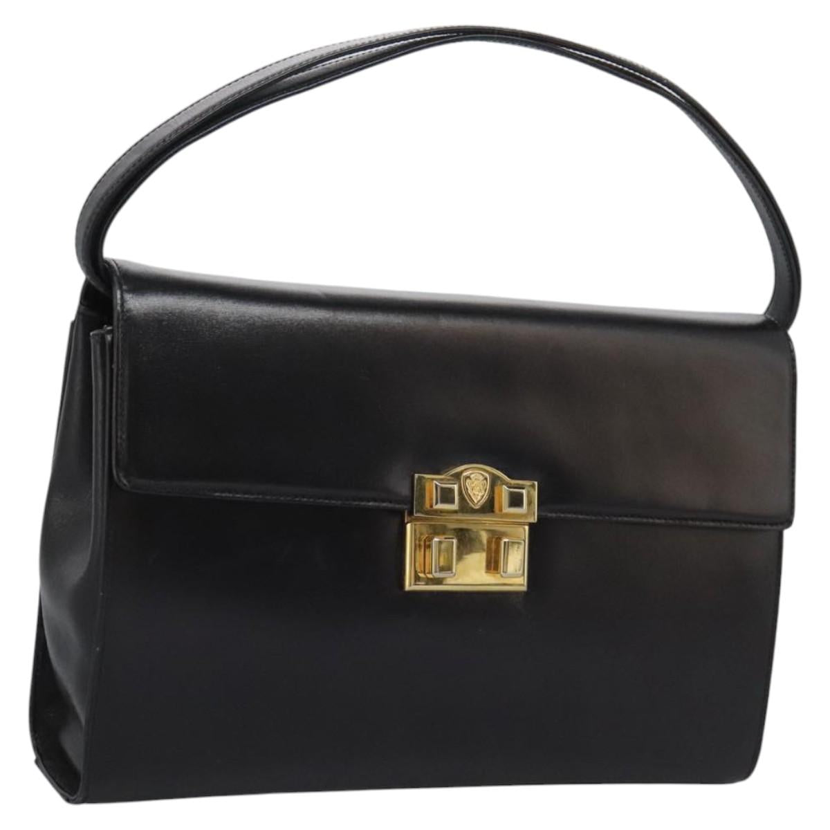 Gucci Readylock, Black, Leather, handbag