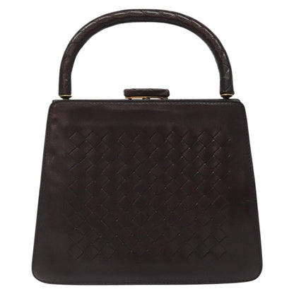 Bottega Veneta Intrecciato, Brown, Leather, handbag