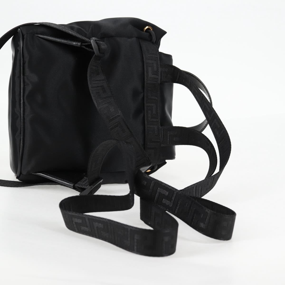Versace Medusa, Black, NYLON, backpack