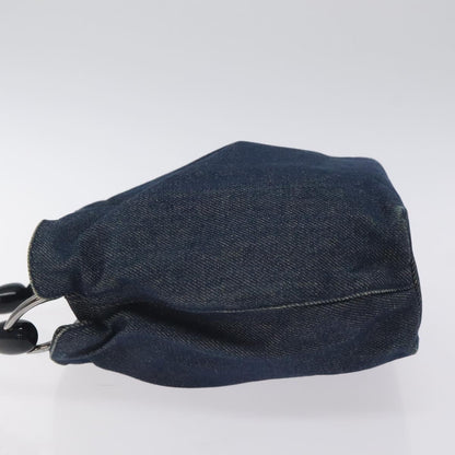 Dior Maris Pearl, Blue, Canvas, handbag