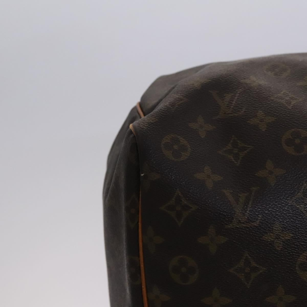 Louis Vuitton Keepall 60, Brown, Canvas, travel