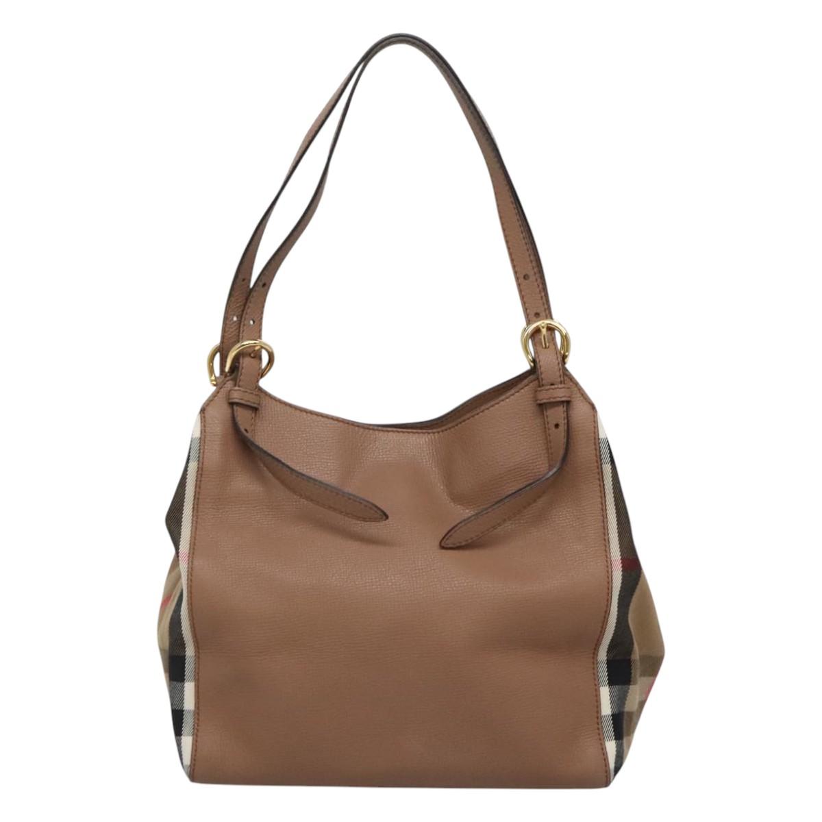 Burberry Canterbury, Brown, Leather, shoulder