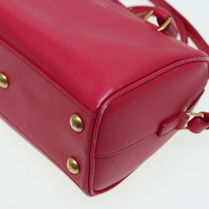 Yves Saint Laurent, Red, Leather, handbag