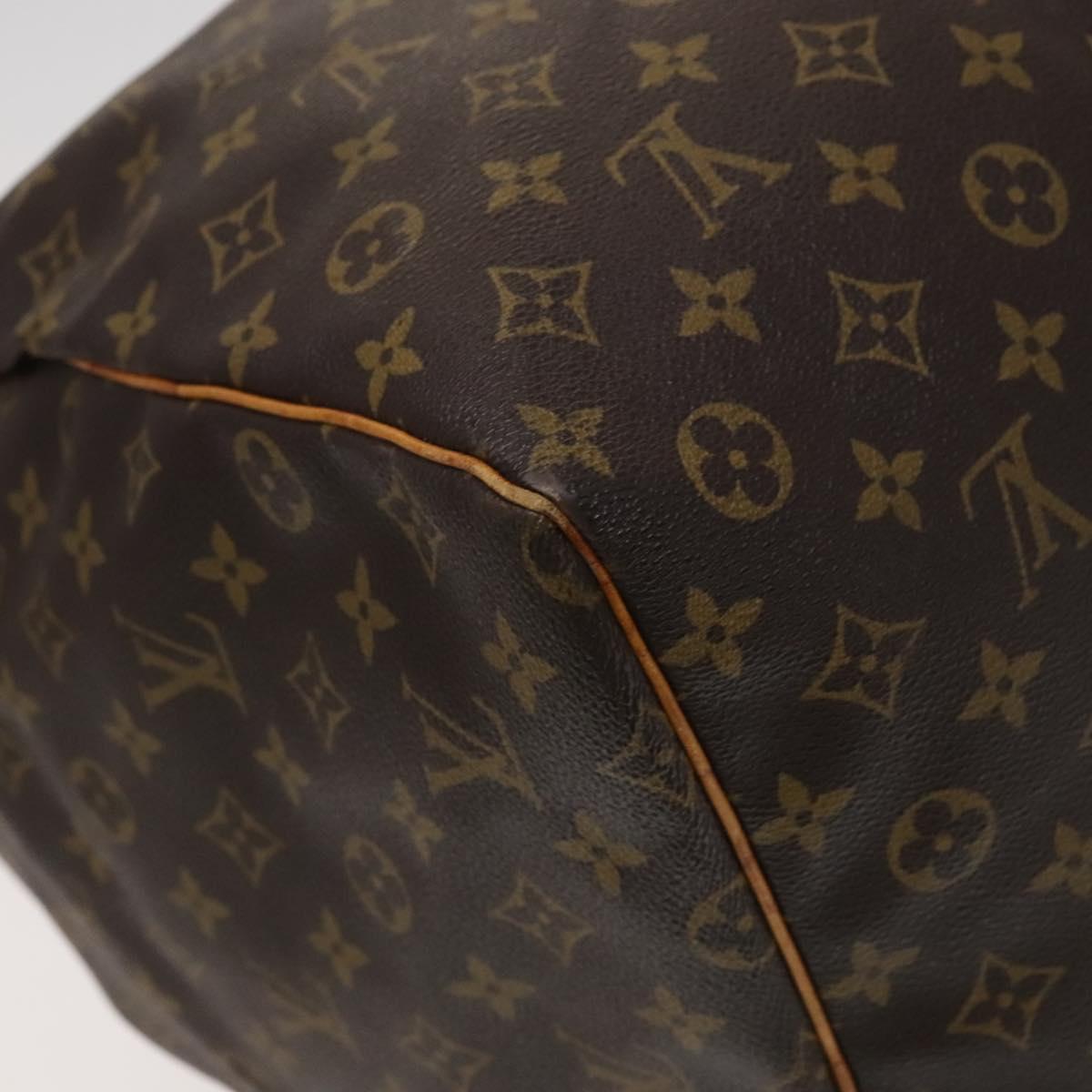 Louis Vuitton Keepall 60, Brown, Canvas, travel