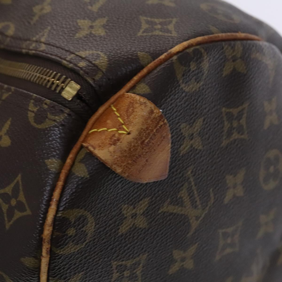 Louis Vuitton Keepall 50, Brown, Canvas, travel